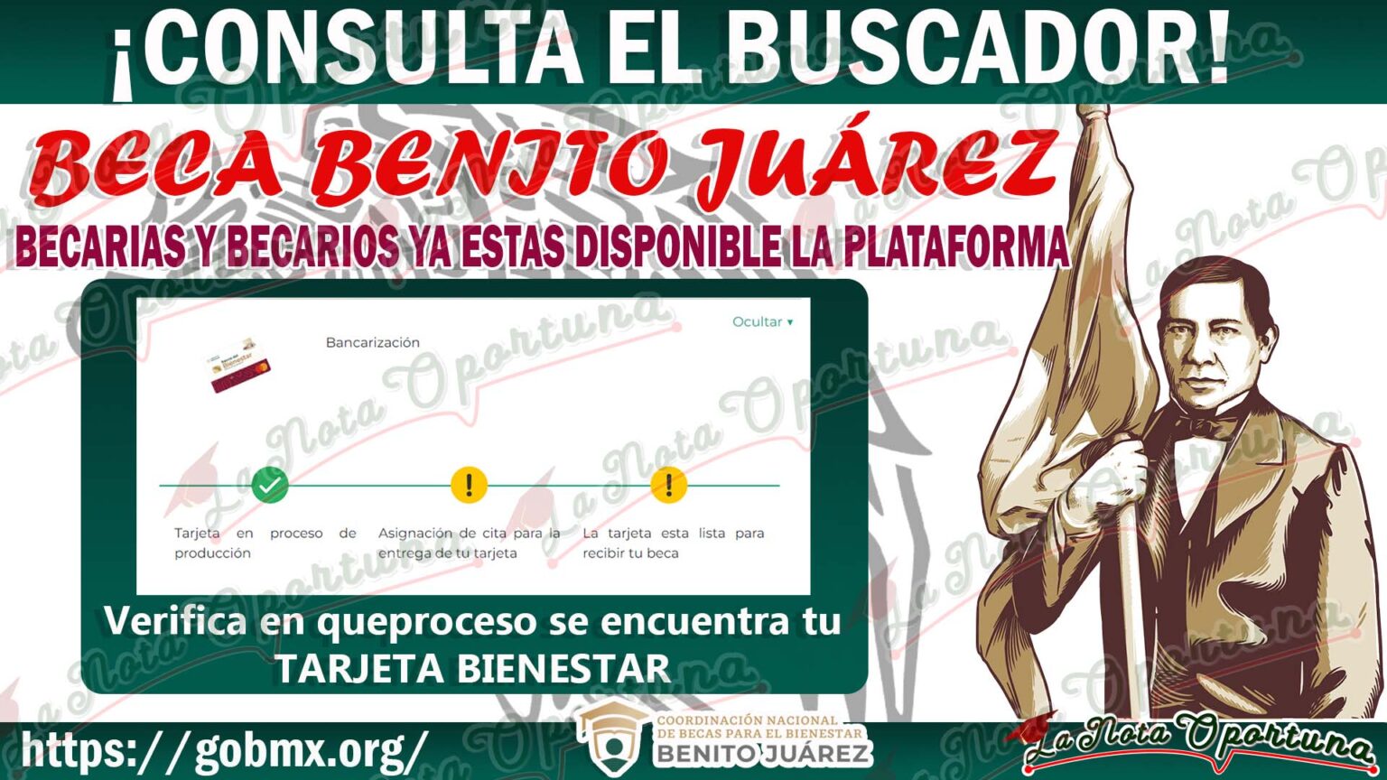 Becas Benito Juárez Consulta el Buscador de Estatus y Conoce la