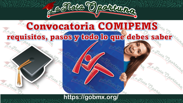 Convocatoria COMIPEMS 2024 2025 Pre Registro Requisitos Pasos Y Todo