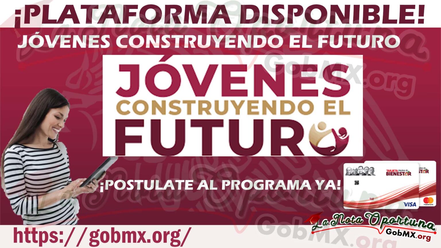 Plataforma Disponible J Venes Construyendo El Futuro Post Late Al