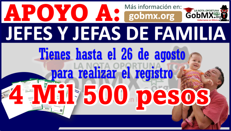 Atencion Solicita El Apoyo A Jefes Y Jefas De Familias Y Obt N Hasta