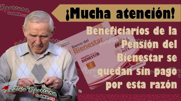 Mucha Atenci N Beneficiarios De La Pensi N Del Bienestar Se Quedan