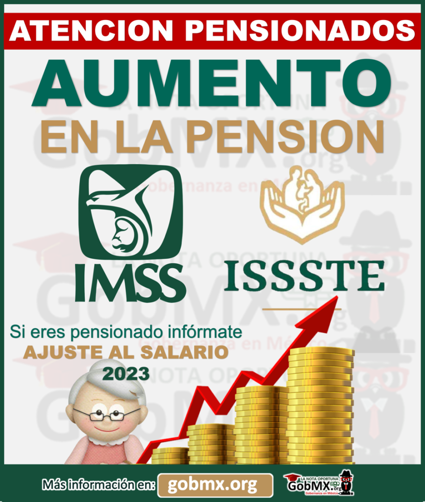 AUMENTO En Las Pensiones Del ISSSTE E IMSS Apoyo A Los Adultos