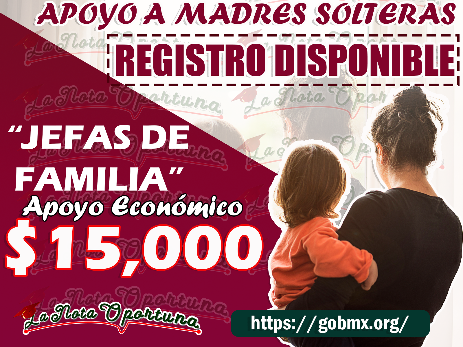 ¡Atención Solicita uno de los Apoyos Otorgados para Madres Solteras ...