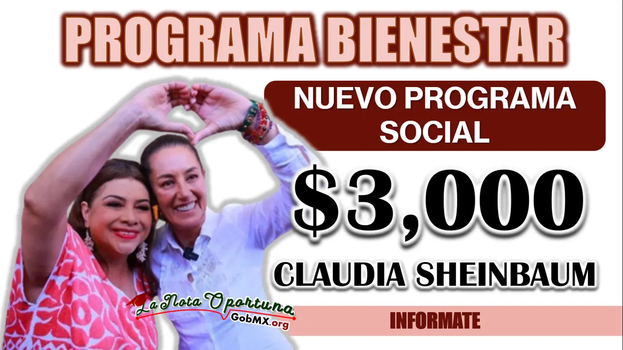 PROGRAMA BIENESTAR| CONOCE LOS REQUISITOS PARA LA PROPUESTA QUE DIO A CONOCER CLAUDIA SHEINBAUM