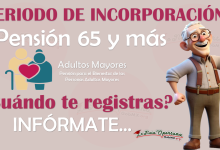 Pensión Adultos Mayores 2024 | ¡Se abre periodo de incorporación a este programa!, RECIBE TU APOYO 