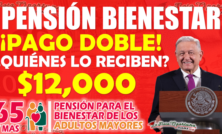 Estos Adultos Mayores reciben PAGO de $12 mil pesos el día de hoy martes 20 de Febrero | Pensión Bienestar 2024 