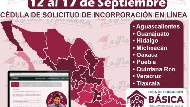 Becas Benito Juárez Nivel Básico ¡Hoy Inicia registro para estos estado! Tienes hasta el 17 de septiembre