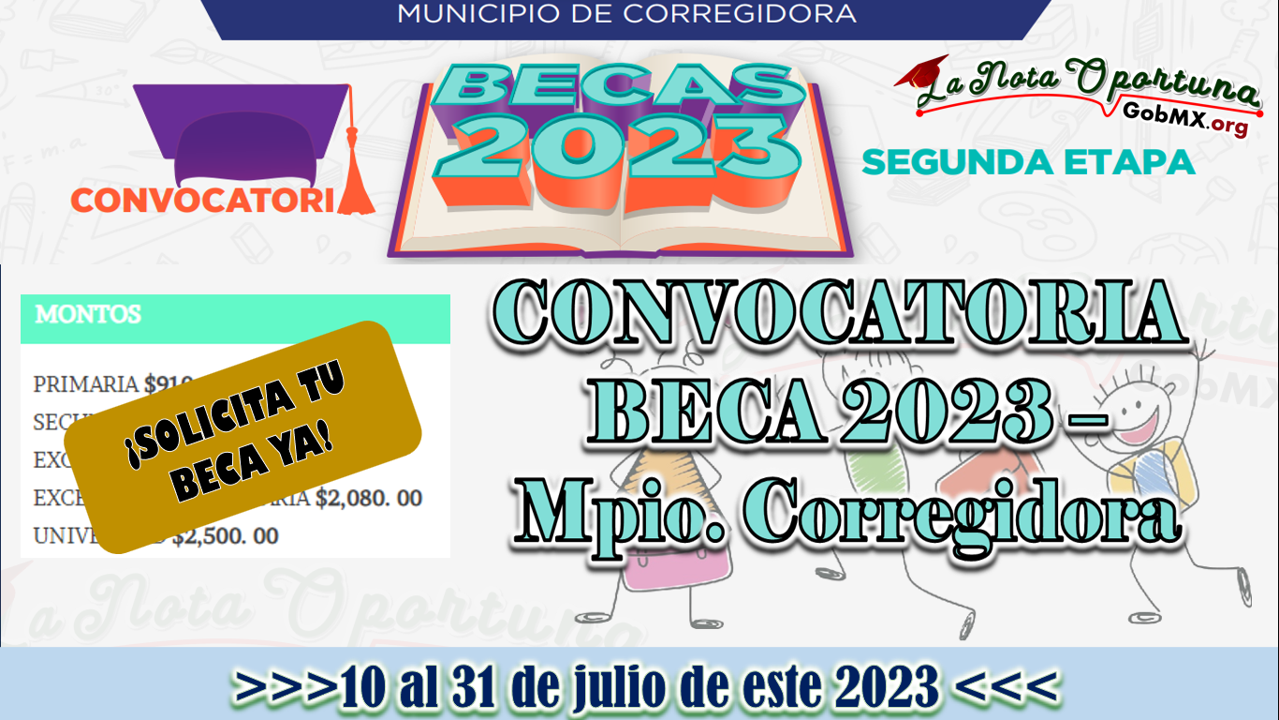 CONVOCATORIA BECA 20242025 Mpio. Corregidora 🥇