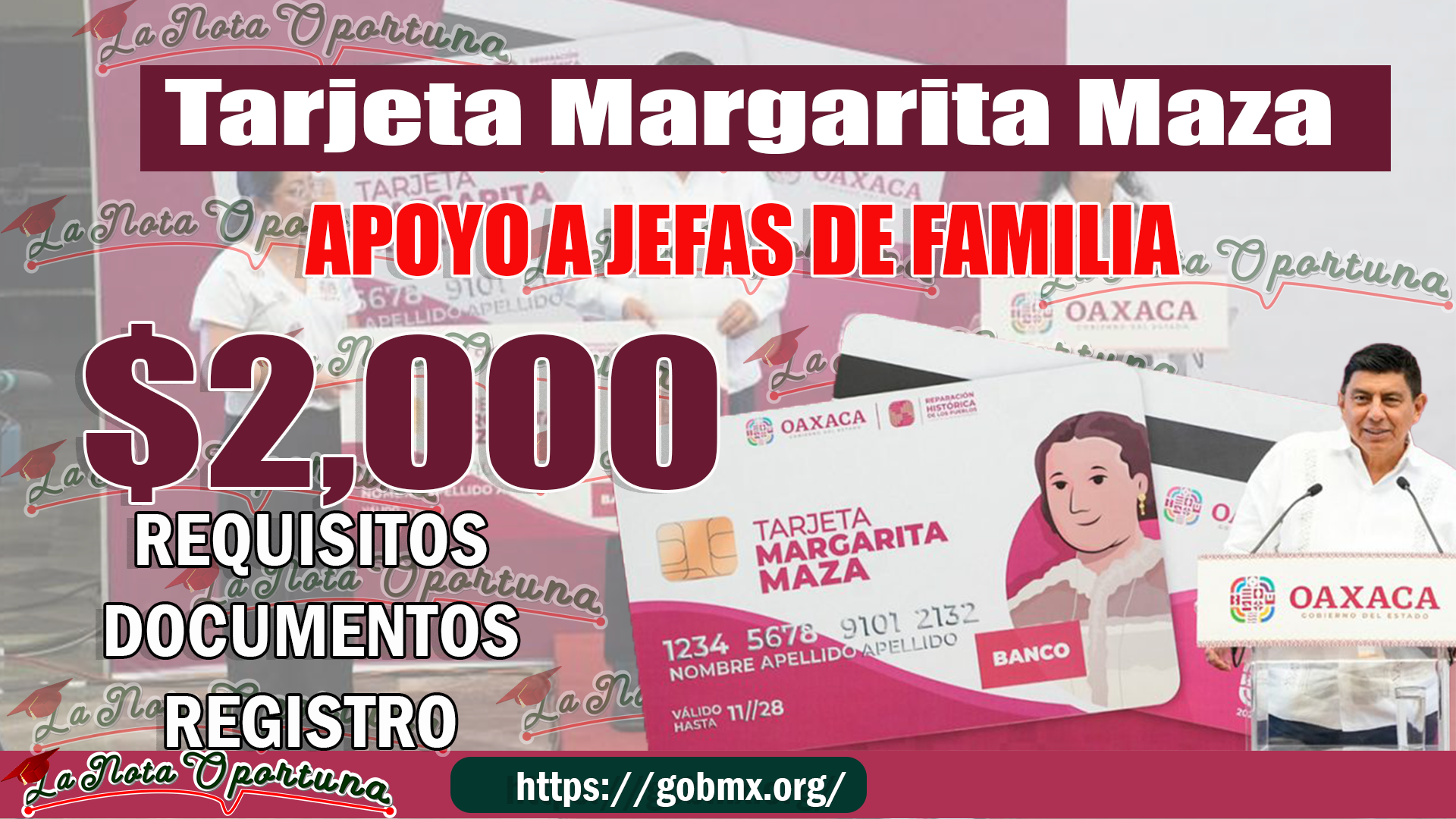 ¡Atención Solicita Tarjeta Margarita Maza! Estos son los requisitos y registro; Apoyo Económico de 2 mil pesos