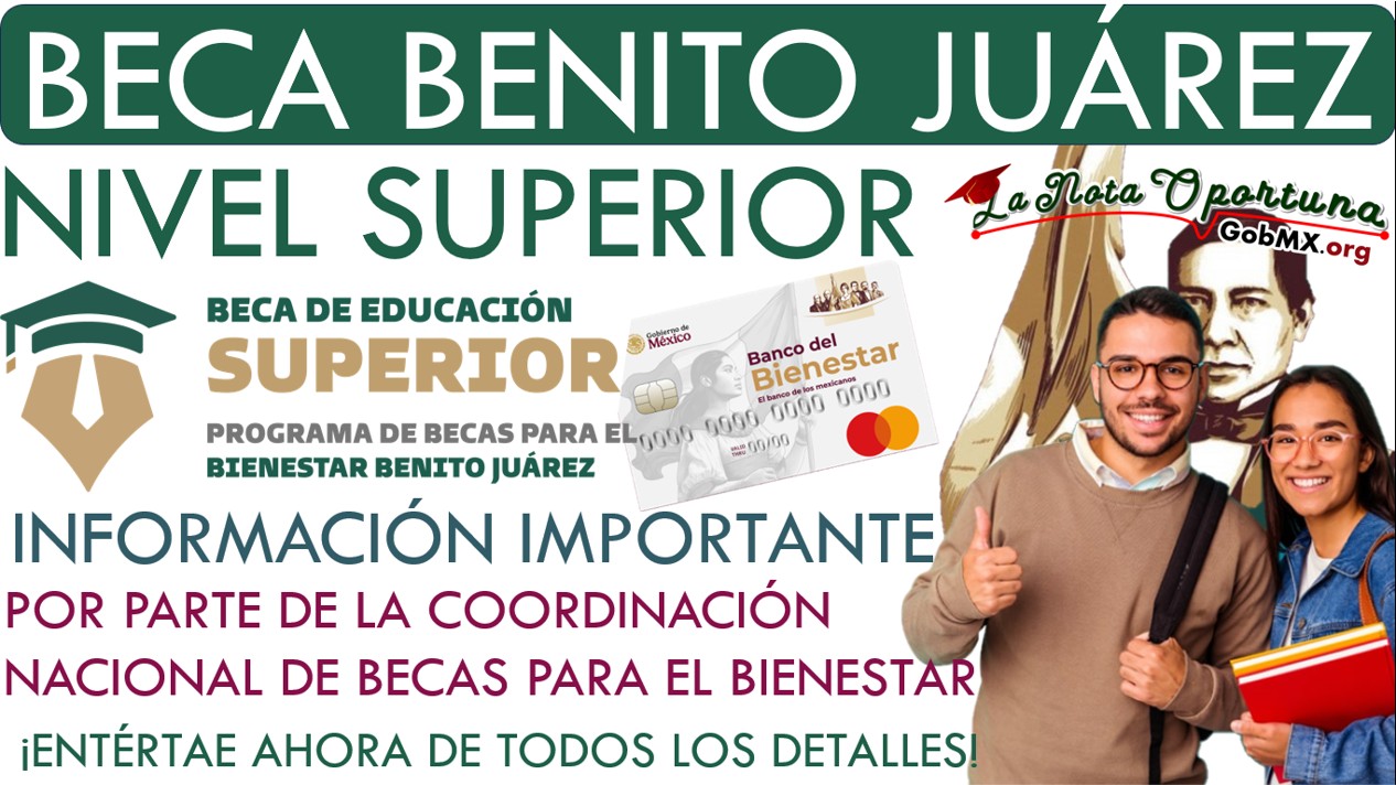 ▷ Importante aviso a beneficiarios de Jóvenes Escribiendo el Futuro. » 2025 GobMX.org 🥇 GOB 380