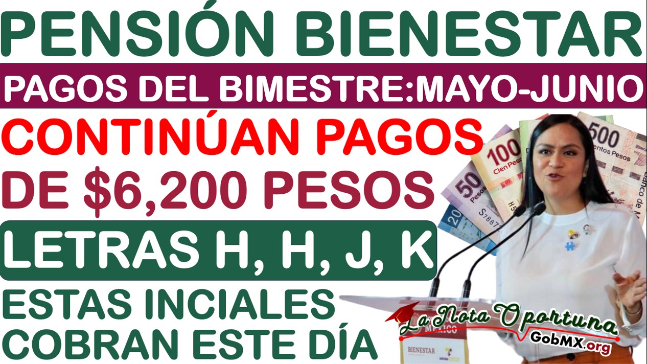 ▷ ¿Cuándo recibirán su apoyo los beneficiarios con iniciales H, I, J, K? » 2025 GobMX.org 🥇 GOBS