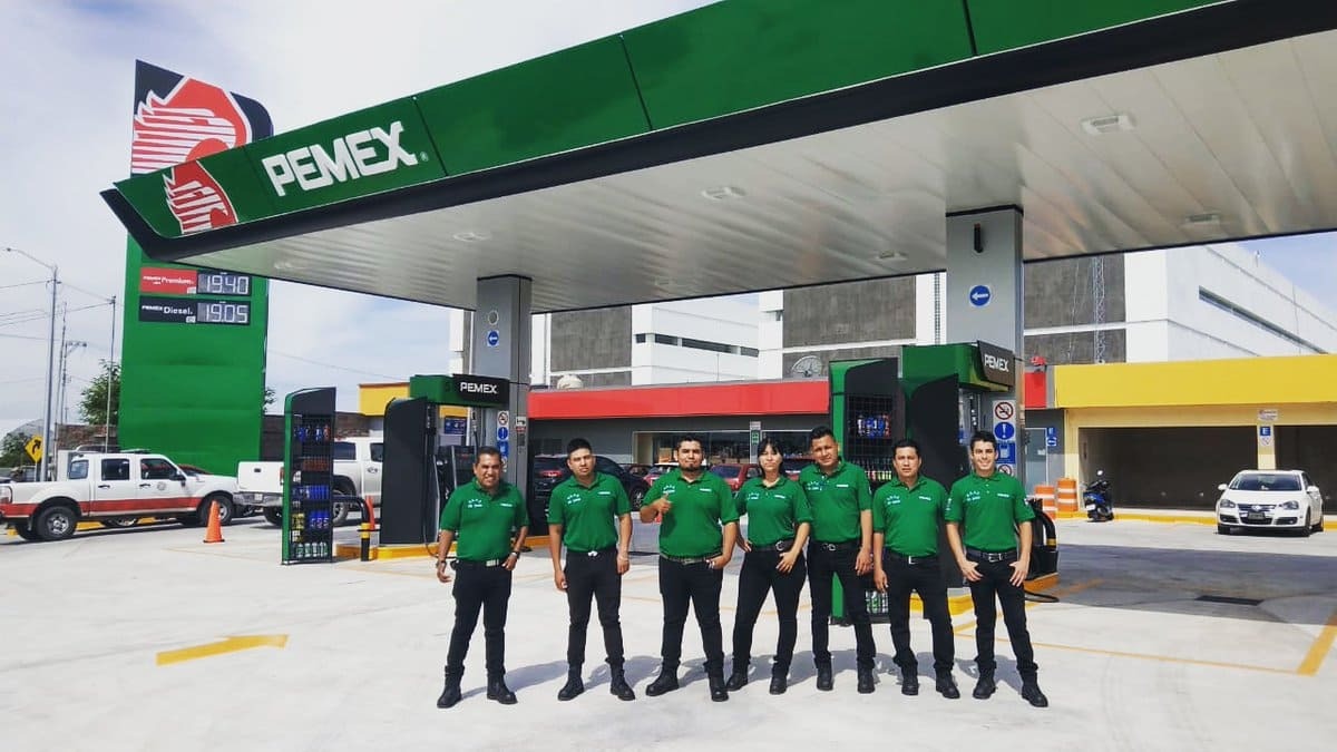Gasolineras PEMEX Mexico