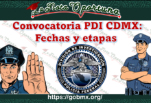 Convocatoria PDI CDMX: Fechas y etapas