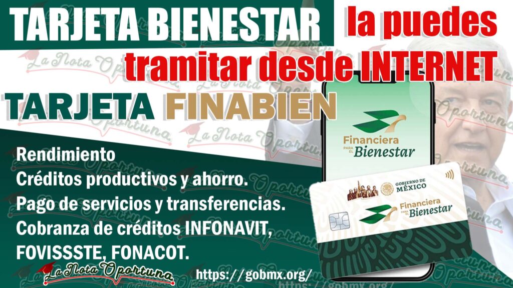 Banco Del Bienestar 2023: Esta Tarjeta Bienestar La Puedes Tramitar ...