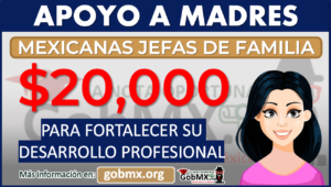 ¡Atención Becas CONACYT! Madres Jefas de Familia; Recibe un apoyo de 20 mil pesos para continuar con tus estudios