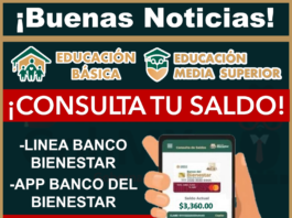 Operativo de Pago Becas Benito Juárez Nivel Básico, Media Superior $3,360