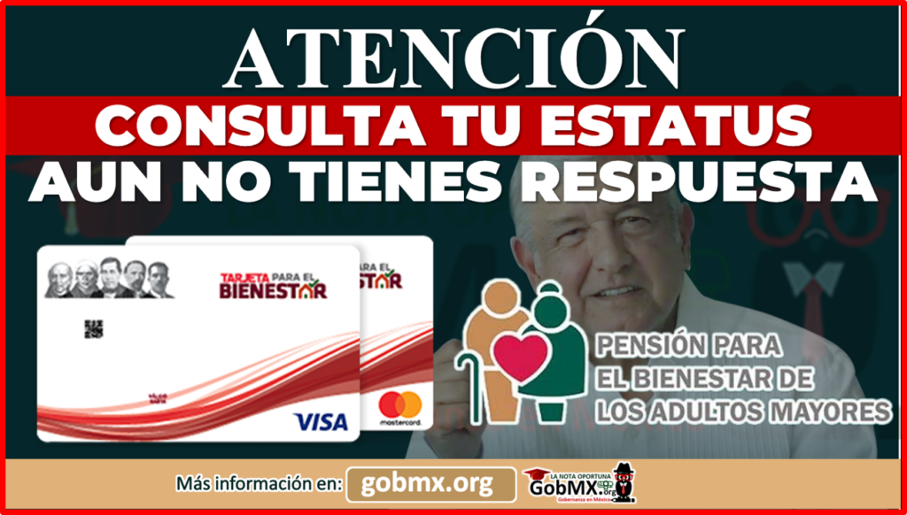 Realizaste Tu Registro A La Pensión Del Bienestar; ¿aun No Tienes ...