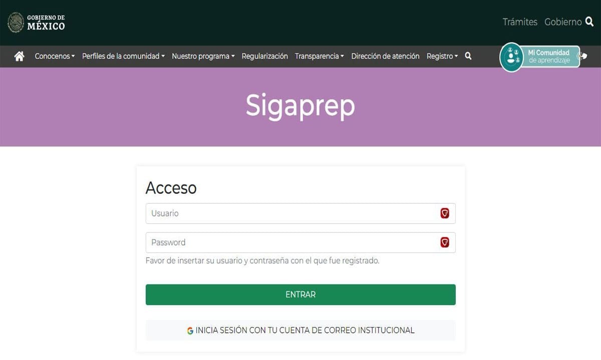 Portal SIGAPREP