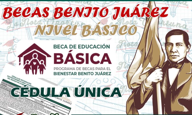 Registro Becas Benito Juárez Nivel Básico; Cedula Única de Incorporación para Escuelas Prioritarias