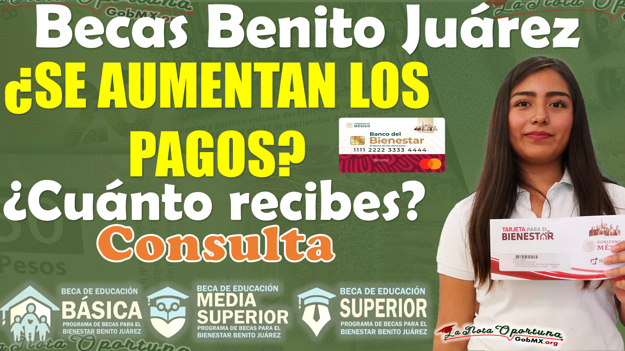 Atención estudiantes de las Becas Benito Juárez! | SE CONFIRMA NUEVO INCREMENTO PARA LOS BECARIOS, ¿YA LO CONOCES?