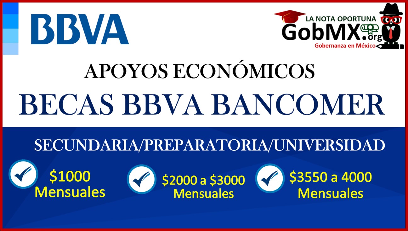 Becas BBVA Bancomer 2021-2022