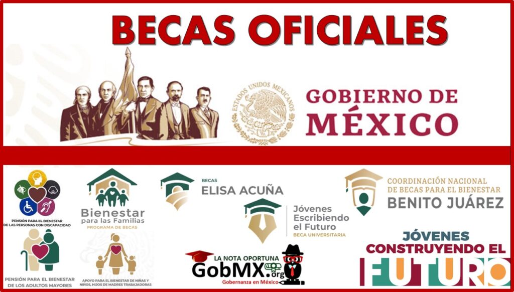 Becas Oficiales 2024-2025 🥇 GobMX.org