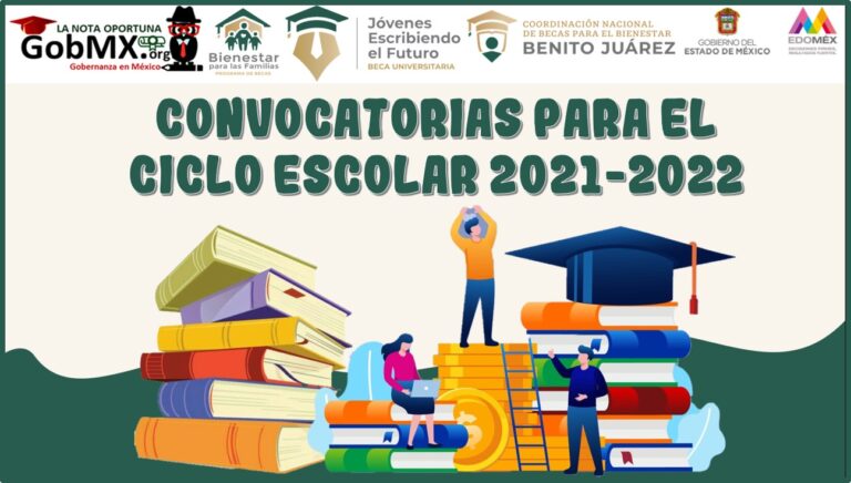 Convocatorias para el ciclo escolar 2021-2022