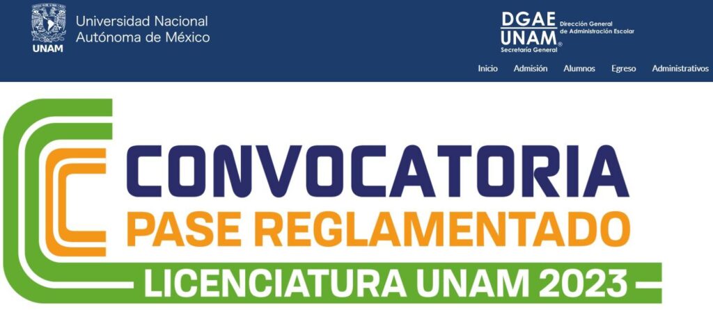 convocatoria UNAM 2023 en línea