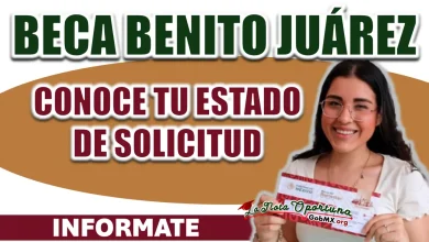 BECA BENITO JUÁREZ| INFÓRMATE SOBRE TU ESTADO DE SOLICITUD