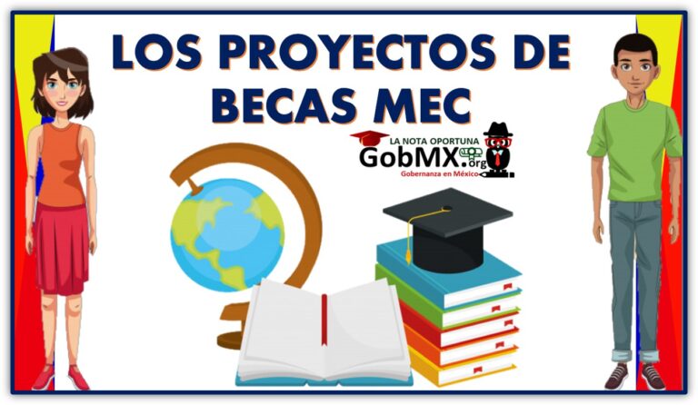 Los Proyectos de Becas MEC 2021-2022