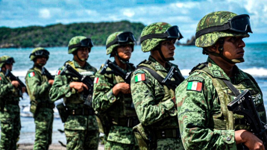hombres ejército mexicano
