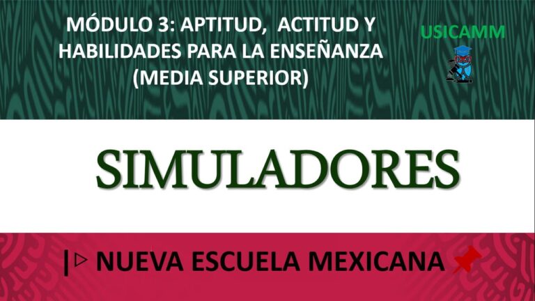 ▷ Módulo 3: Aptitud, actitud y habilidades para la enseñanza (Media Superior) 2021-2022 » 2021 GobMX.org 🥇 modulo-3-aptitud-actitud-y-habilidades-para-la-ensenanza-media-superior