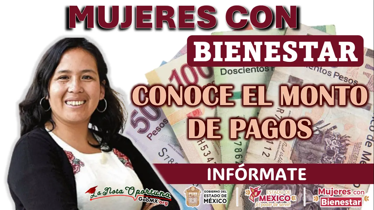 MUJERES CON BIENESTAR| CONOCE EL MONTO DE PAGO