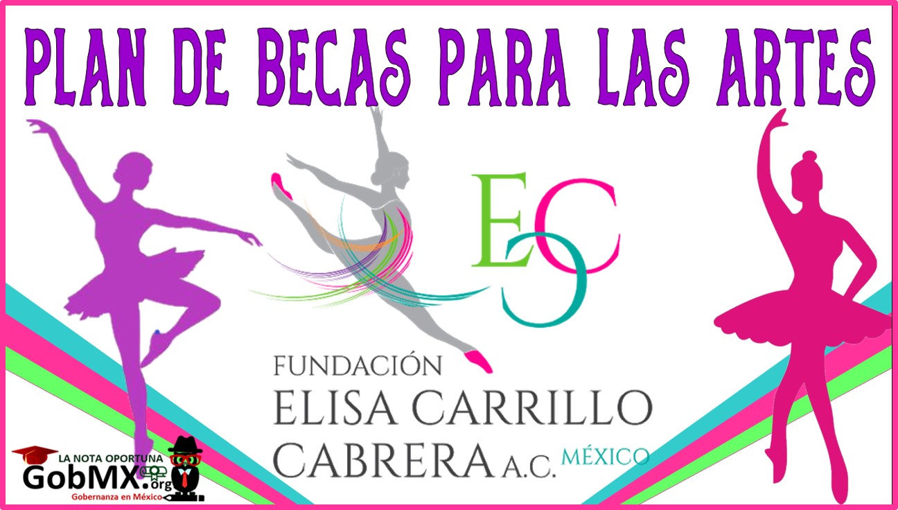 Plan de Becas Elisa Carrillo Cabrera, Para las Artes 2021-2022