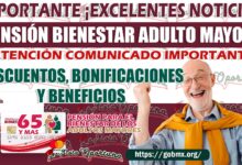 ¡Excelentes noticias Adultos Mayores! La Secretaria del Bienestar dio un anuncio muy IMPORTANTE