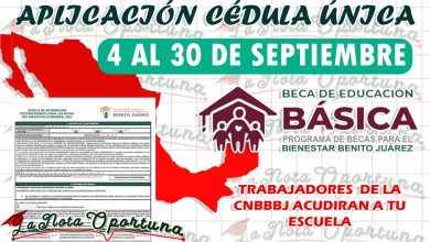 ¡Registro para Escuelas Prioritarias! Becas Benito Juárez 2023; Aplicación Cédula Única